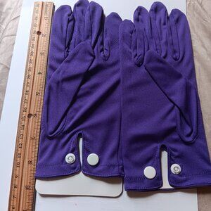 Purple gloves for joker clown dark knight costume
